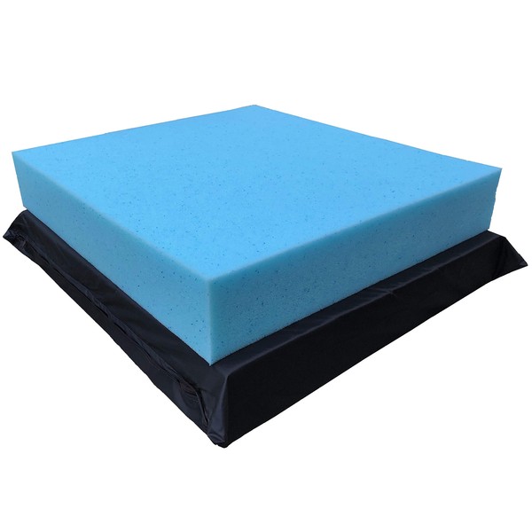 QQbed 2 Pack Deep Seat Gel Cooling Memory Foam Seat