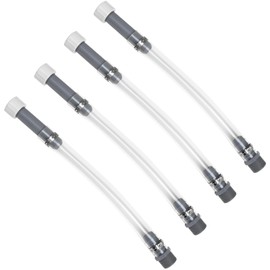 Mapleza Racing Fuel Jug Hose Kit -Vp Fuel Can spout Compatible with 3/5/5.5 Gallon Gas Cans, Improved Filter Design, Pack of 4