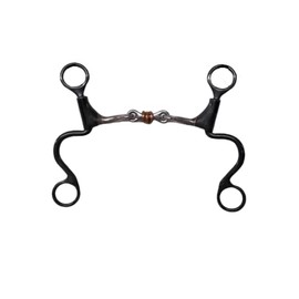 Dutton Bits 3 Piece Dog Bone with Copper Rings and Short Calvary Shanks