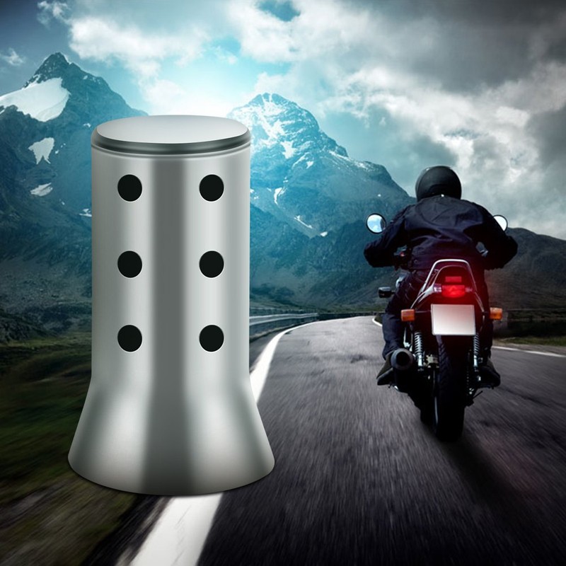 Qiilu Silenciador universal de motocicleta de 51 mm, el escape