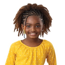Outre Crochet Braids X-Pression Lil Looks Springy Afro Twist 10" (Pack of 2, DRAFRU)