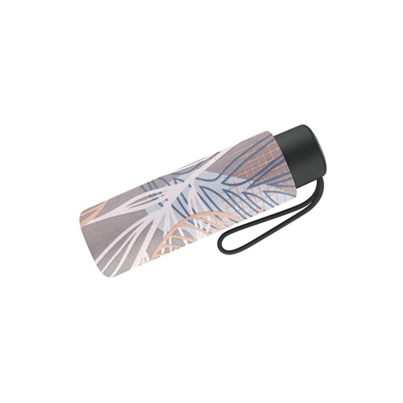 Pierre Cardin Petito Leaves Pocket Umbrella, taupe, Modern