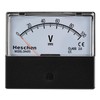 Heschen Rectangular Voltmeter Analogue Panel Volt Voltage Meter DH-670 DC