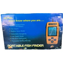 Fish Finder Portable Fish Finder Depth Finder Water Handheld  Sonar Castable Kayak Dock