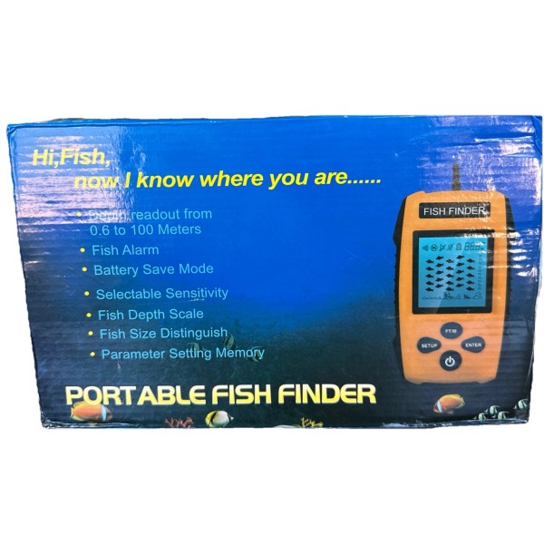 Fish Finder Portable Fish Finder Depth Finder Water Handheld Sonar