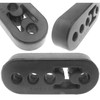 2 PCS NEW Universal Car Exhaust Rubber Mount Vehicle Exhaust