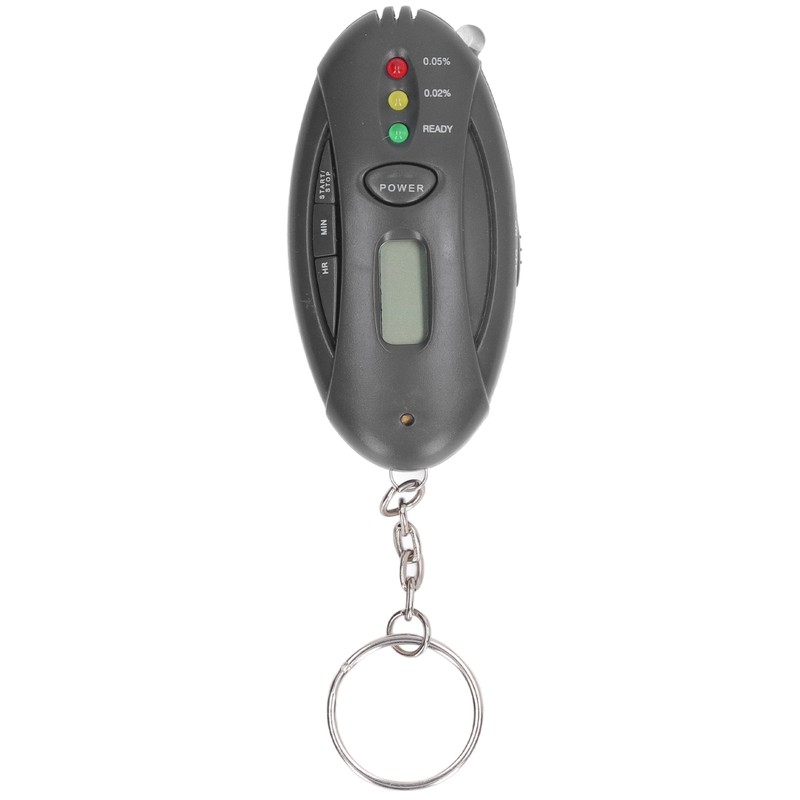 Breath Alcohol Tester Accurate Sensitive Light Indicator Portable Digital Display
