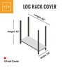 KHOMO GEAR - Heavy Duty Log Rack Cover - 4
