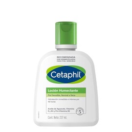 CETAPHIL Locin Humectante 1 pz 237 ml Hidratacin Inmediata por 48 Horas Recomendada por Dermatlogos para Piel Sensible                                