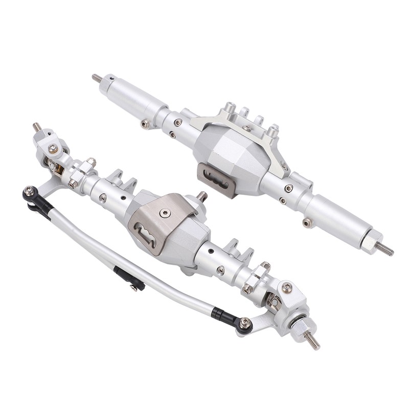RC Front Rear Axles Complete Set Metal Assembly Kit Axle