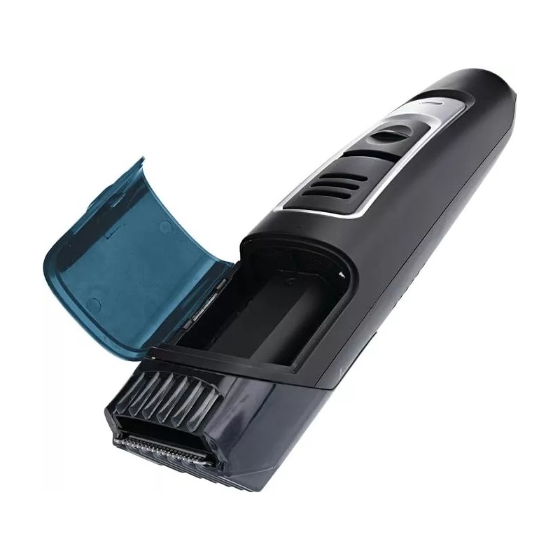 Barbasol Cordless Vacuum Beard Trimmer 10 Adjustable Guide Settings New