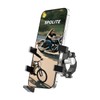 SpoLite Motorcycle Phone Mount,Aluminum Bike Phone Holder Handlebar,360° Bike Cell Holder for All Smartphones Bike Motorcycle Accessories (Bike Phone Mount)