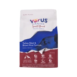 VeRUS Pet Foods Dry Dog Food Turkey, Small Breed Formula 4lb Bag