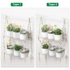 Sumerflos Acrylic Window Boxes Window Plant Shelves 2 Tier -