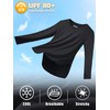 Cavva Womens Athletic Tops Sun Shirts Long Sleeve Hiking Shirts