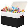 Large Toy Storage Box with Lid, Sturdy Toys Storage Chest