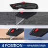 WORKPRO Premium Utility Knife, Retractable All Metal Heavy Duty Box