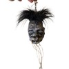 Asylum Zone Jumbo Shrunken Head Replica with Hair and Hanging