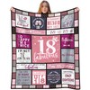 VivaJoy 18th Birthday Gifts for Girls - 18th Birthday Blanket