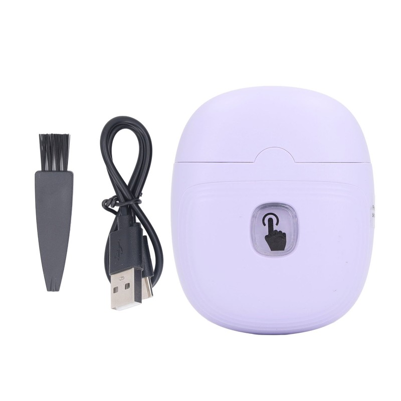 Electric Nail Clipper 2 in 1 Fingernail Cutter File Automatic