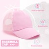 WATAME Summer Toddler Baseball Cap Adjustable Kids Trucker Hat Mesh