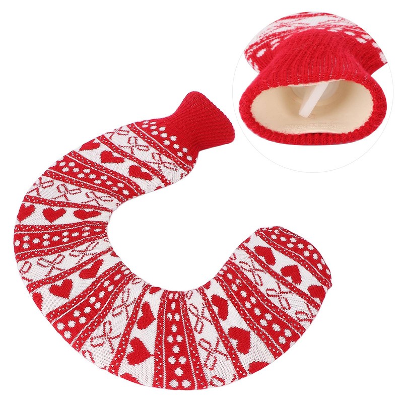 1L U Shaped Hot Water Bag Portable Neck Shoulder Warmer