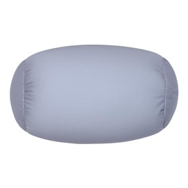 FABSKIY Squishy Neck Pillow, 7Inch x 12Inch Soft Travel Body Bed Pillow Bean Pillow for Kids Adult Chair Sleeping Car Seat, Fun Dormroom (Gray)