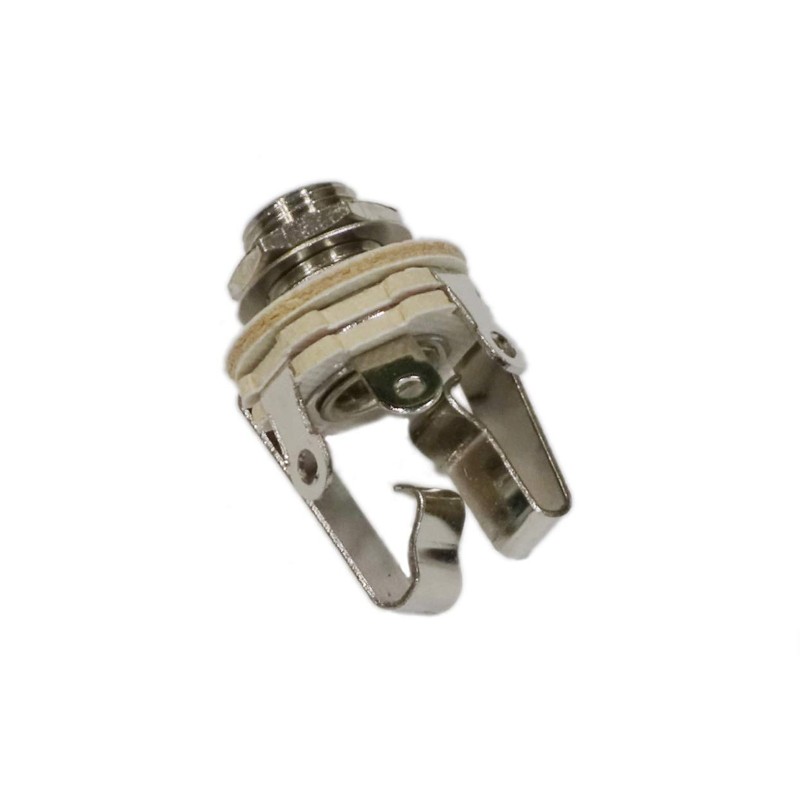 Stereo Jack 6.35mm Input/Output Open Jack Female for Phone Plug