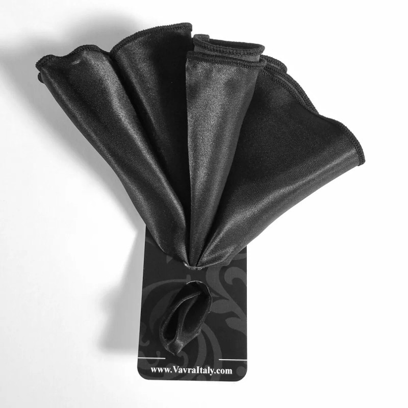 Vavra's NEW - Men's 2-in-1 Pouf Round Pocket Square Hankie