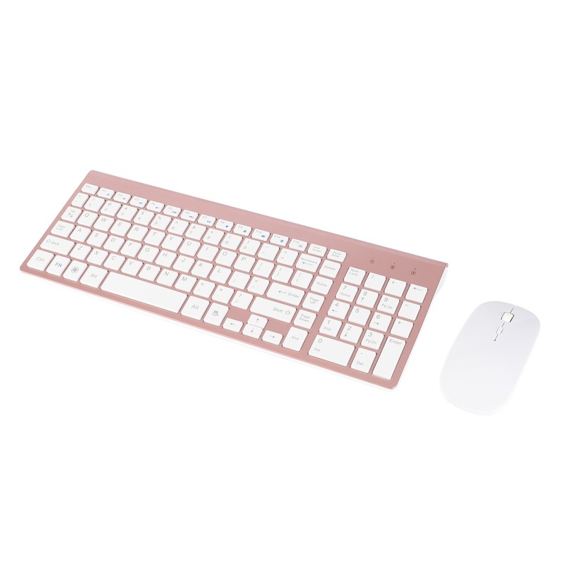 2.4G Wireless Keyboard and Mouse Combo with USB Adapter Ultra