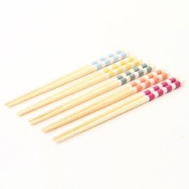 Fuji Boeki Chopsticks Set of 5 Border 10940