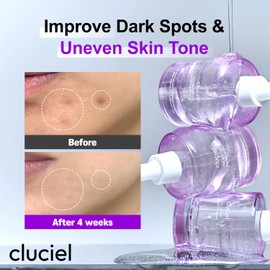 cluciel Niacinamide Peptide Serum I Repairing Serum, Targets Dullness, Dark Spots, Hyperpigmentation, Blemishes, Pore Care, Korean Glass skin (50ml / 1.69 fl.oz)