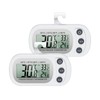 Ankilo 2 Pack Refrigerator Thermometers, Waterproof Mini Fridge Freezer Thermometer