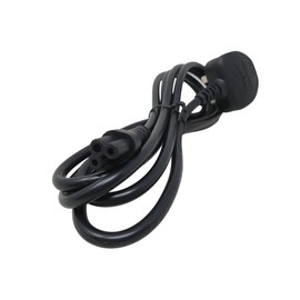 Gumtek Mains Power Cable AC Wall Power lead cord For LG TV LG Television LG 43UF770V 42LB550V 32LF630V 42LB561V 3 Pin Power Cable C5 Cloverleaf UK Plug For Ruark Audio R4i Mk2, R4 Mk3, R5 and R7