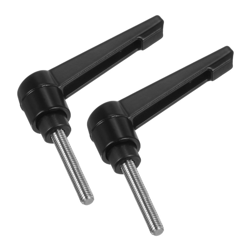 uxcell 2pcs Clamping Lever Handles, M5 x 30mm 304 Stainless