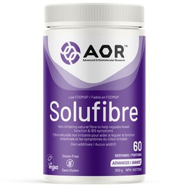 AOR - SoluFibre - 300g Powder - Regulates Bowel Function & Manages Symptoms of IBS