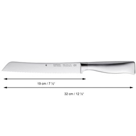 WMF Brotmesser m.Doppel-Wellenschl.19cm PC 1889506032