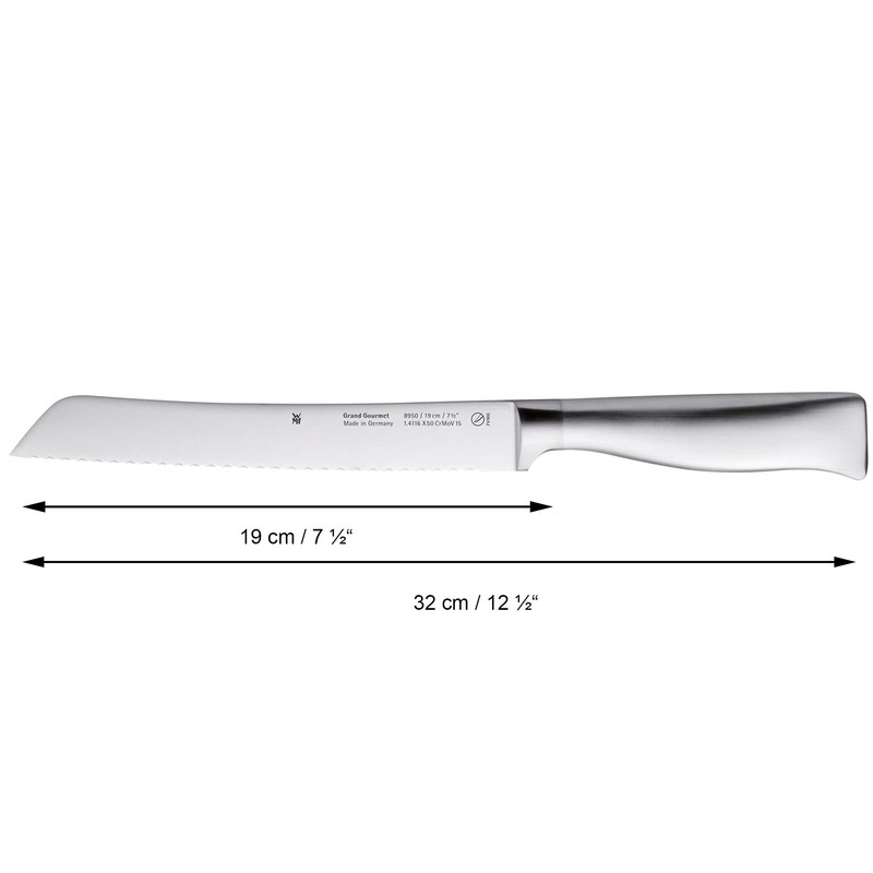 WMF Brotmesser m.Doppel-Wellenschl.19cm PC 1889506032