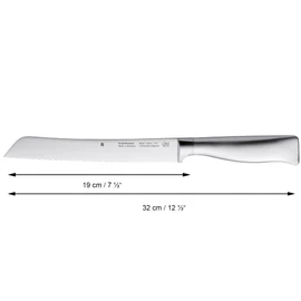 WMF Brotmesser m.Doppel-Wellenschl.19cm PC 1889506032