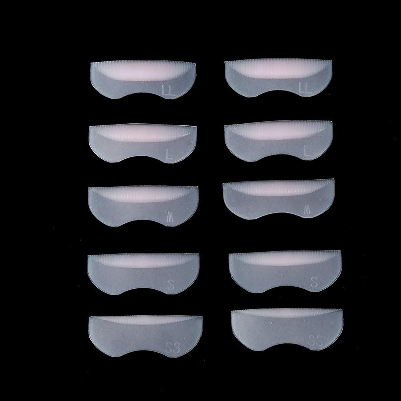 5 Pares Almohadilla De Silicona Para PestañAs, Almohadillas Para Levantamiento