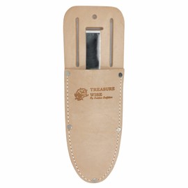 Treasure Wise Metal Detector User Leather Sheath for Digging Knife