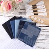 Sashiko Set, Soluble Sashiko Stencil, Sashiko Yarn and Needles, Sashiko