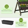 Homdox 5-Tier Elevated Garden Bed- Freestanding Vertical Raised Bed for