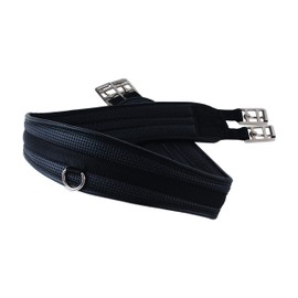 Rhinegold 0 Synthetic Comfort Girth-50 Strap, Black, 50"