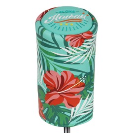 Big Teeth Hawaiian Style Golf Club Covers Driver Headcover, Tropical Sleeve Fairway Wood Head Covers Hybrid Headcover, Hawaii Premium Leather Golf Head Covers Golf Gifts (Fairway)