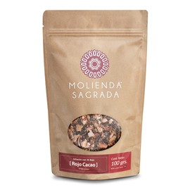 Molienda Sagrada Té Rojo Cacao/Infusión de Corteza de Cacao con Té Rojo 100 gr