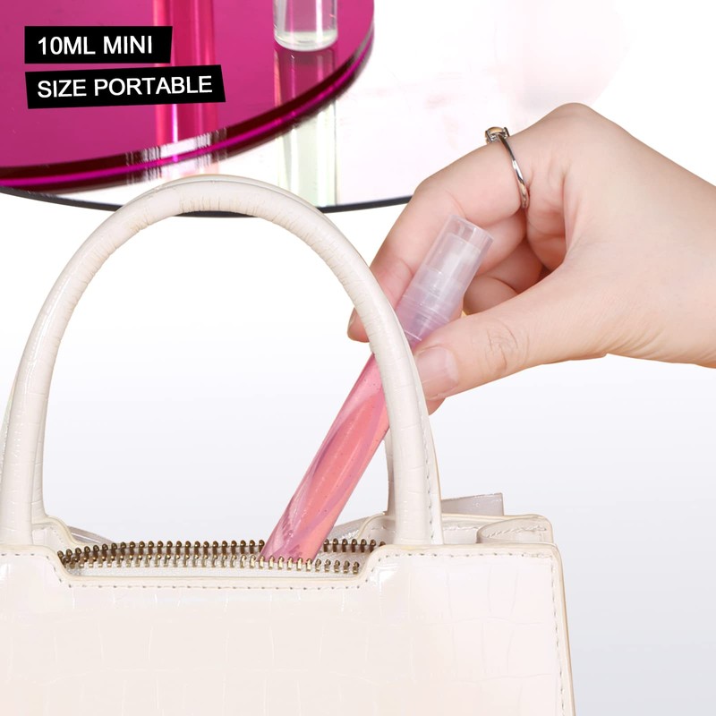 Teenitor Mini Spray Bottle, 20 Pack 10ml Perfume Bottle Empty,