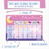 Amonev Children's Magnetic Bedtime Routine Reward Chart. Magnetic Sticker Chart.