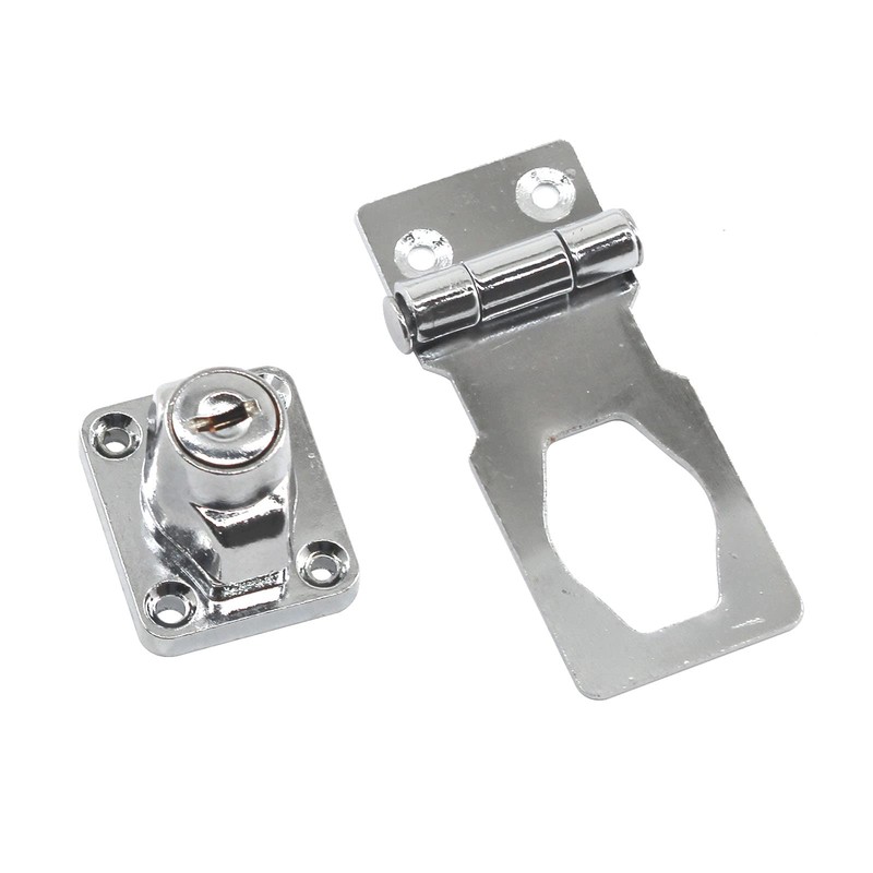 Zinc Alloy Lock Hasp with Key 3 Inch Padlock Hasp
