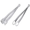 Prepworks by Progressive Appetizer Tongs, Stainless Steel - Set of